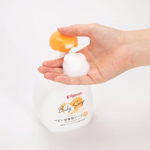 PIGEON ピジョン ベビー全身泡ソープ しっとり 詰替用 2回分 800ml 画像 3