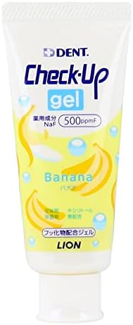 LION ライオン歯科材 チェックアップジェル バナナ 60g