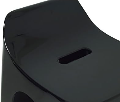 シンカテック ヒューバス 風呂椅子H25 座面高さ25cm ブラック HU-BL 画像 3