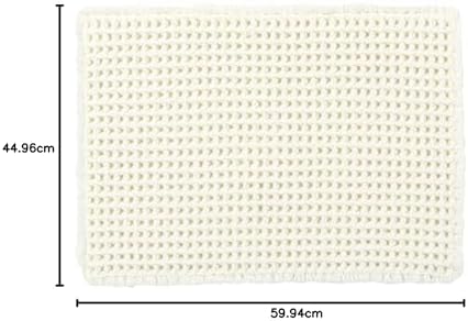 センコー(Senko) THEバスマット フレキシブル バスマット 約45×60cm アイボリー 67640 画像 2