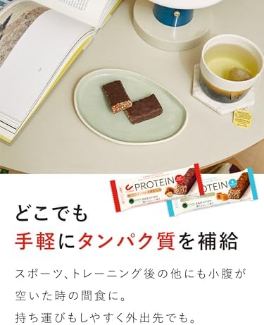 【20個セット】クレバー プロテインバー ミニ [プロテイン／低糖質] いちご味 20本セット 画像 4