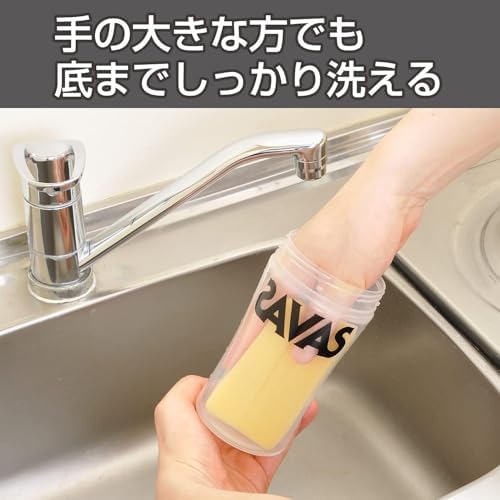 ザバス (SABASU) プロテインシェイカー 500ml ブラック 画像 3