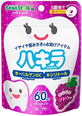雪印ビーンスターク ビーンスターク ハキラ ブドウ 60粒 [1歳半頃から]