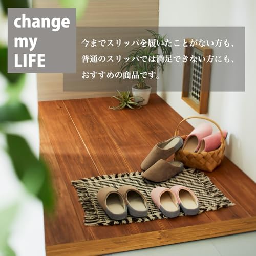 オクムラ スリッパ POKATTO 冷え性対策 足元ぽかぽか 足にフィット 極厚クッション 画像 4
